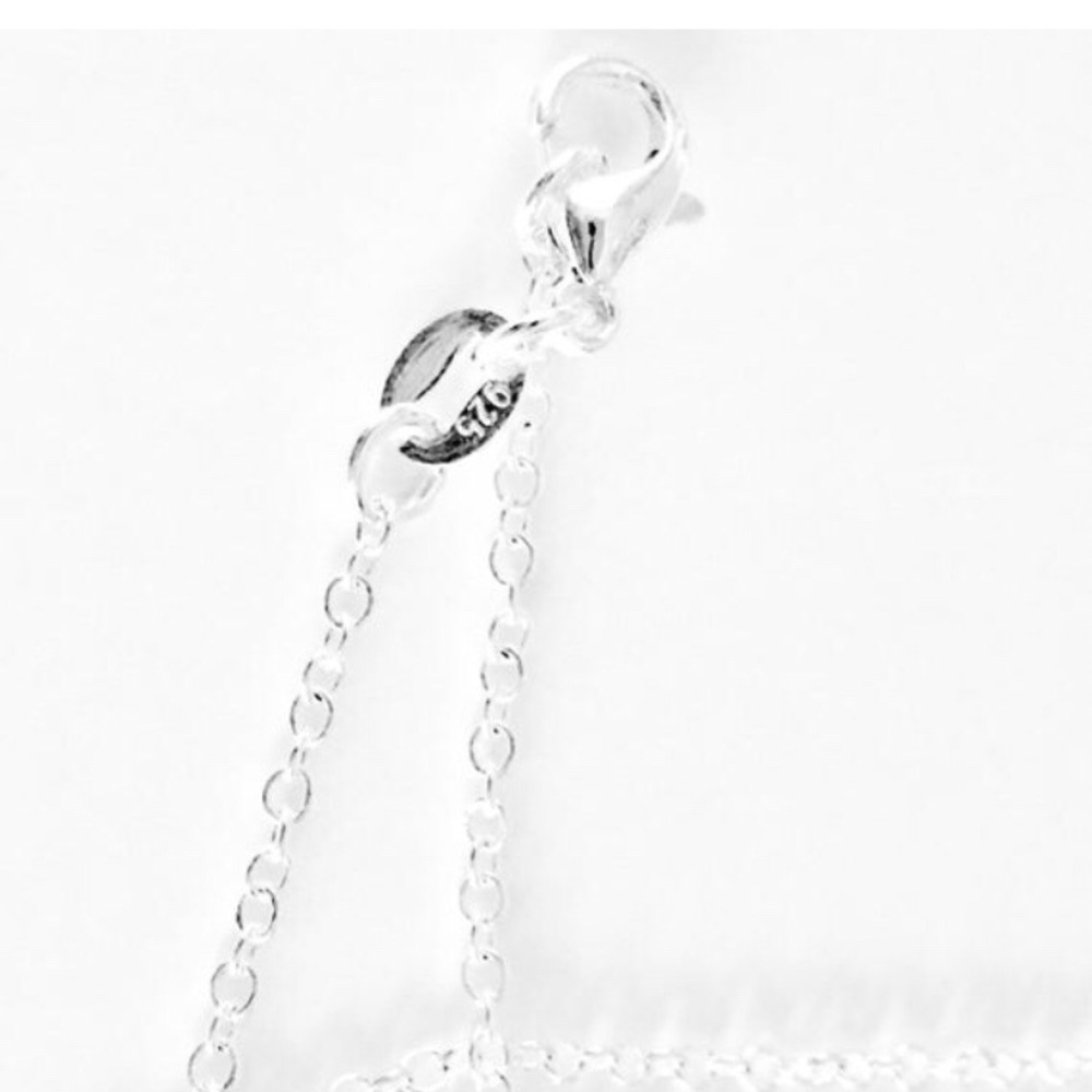 Mama Bear Necklace on .925 Sterling Silver Chain - Picture 6 of 7